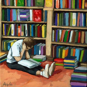 Colorful World of Books - bookstore