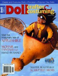 Doll Crafter and Costuming Magazine Cover & article
