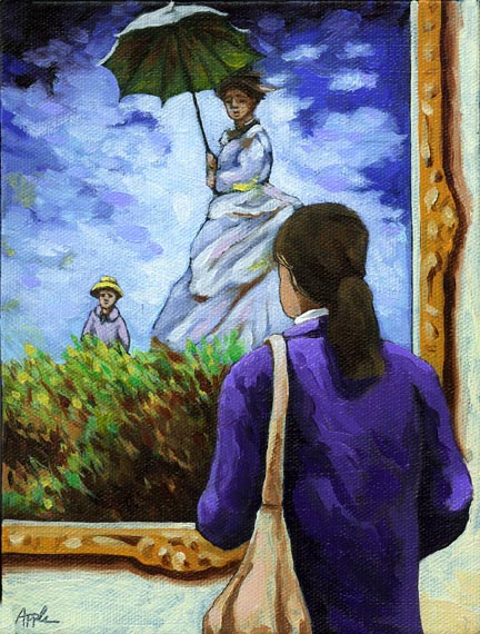 Woman & Monet
