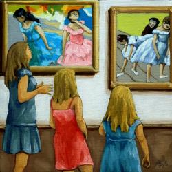 Contemporary Figurative Painting - Ballet Dancers